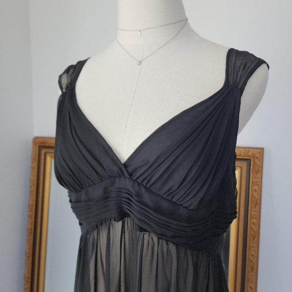 Victoria's Secret black slip dress 🎼 . ˚ - Picture 5 of 6